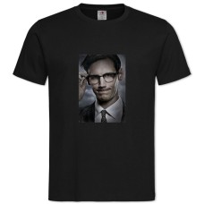 Футболка с принтом Готэм Загадочник - 2XL черная