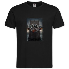 Футболка с принтом Готэм Город - 2XL черная