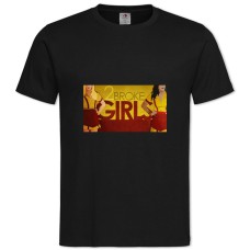T2 Broke Girls Art Edition -shirt with Print 2 Broke Girls Art Edition - 2XL black