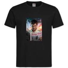 Футболка с принтом Декстер Главный Герой - 2XL черная