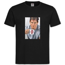 Футболка с принтом Декстер День Убийцы - 2XL черная