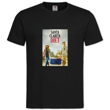 TSanta Clarita Diet Theme -shirt with Print Santa Clarita Diet Theme - 2XL black