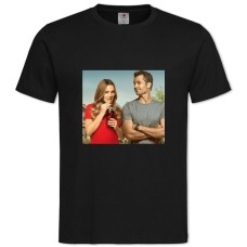 TSanta Clarita Diet Characters -shirt with Print Santa Clarita Diet Characters - 2XL black