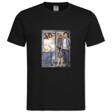 TSanta Clarita Diet Theme Print -shirt with Print Santa Clarita Diet Theme Print - 2XL black