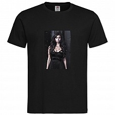 TThe Vampire Diaries Elena Gilbert -shirt with Print The Vampire Diaries Elena Gilbert - 2XL black