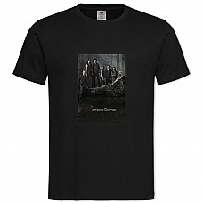 TThe Vampire Diaries Characters -shirt with Print The Vampire Diaries Characters - 2XL black