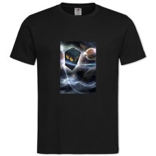 Футболка с принтом Доктор Кто Тардис - 2XL черная