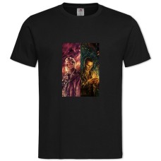 Футболка с принтом Доктор Кто Арт Версия - 2XL черная