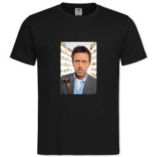 Футболка с принтом Доктор Хаус Главный Герой - 2XL черная