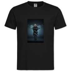 Футболка с принтом Доктор Хаус Тематика - 2XL черная