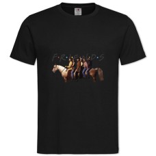 Футболка с принтом Друзья Главные Герои Принт - 2XL черная