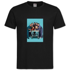 TScrubs Heroes -shirt with Print Scrubs Heroes - 2XL black