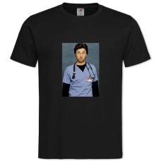 TScrubs Dr. John Dorian -shirt with Print Scrubs Dr. John Dorian - 2XL black