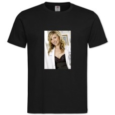 TScrubs Dr. Elliot Reid -shirt with Print Scrubs Dr. Elliot Reid - 2XL black