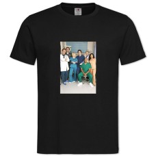TScrubs Main Heroes -shirt with Print Scrubs Main Heroes - 2XL black