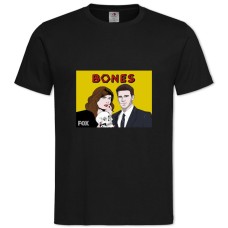 TBones Art Edition -shirt with Print Bones Art Edition - 2XL black
