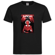 TChilling Adventures Of Sabrina Art -shirt with Print Chilling Adventures Of Sabrina Art - 2XL black