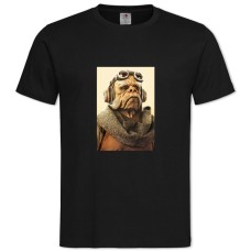 TThe Mandalorian Kuiil -shirt with Print The Mandalorian Kuiil - 2XL black