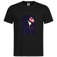 Футболка с принтом Мистер Робот Арт - 2XL черная