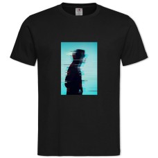 Футболка с принтом Мистер Робот Модерн Принт - 2XL черная