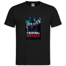 TCriminal Minds Print -shirt with Print Criminal Minds Print - 2XL black