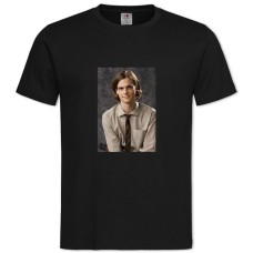 TCriminal Minds Dr. Spencer Reid -shirt with Print Criminal Minds Dr. Spencer Reid - 2XL black