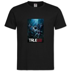 TTrue Blood Characters -shirt with Print True Blood Characters - 2XL black