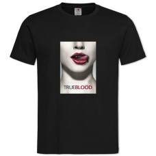 TTrue Blood Theme Print -shirt with Print True Blood Theme Print - 2XL black