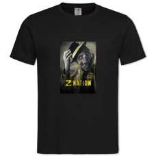 TZ Nation Alvin Murphy Hero Print -shirt with Print Z Nation Alvin Murphy Hero Print - 2XL black