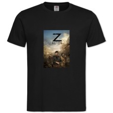 TZ Nation Theme Print -shirt with Print Z Nation Theme Print - 2XL black