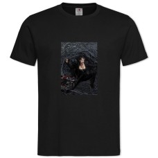 Футболка с принтом Однажды В Сказке Ведьма - 2XL черная