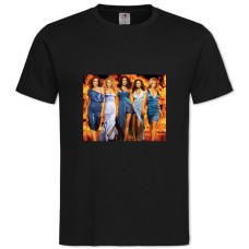 Футболка з принтом Відчайдушні Домогосподарки Головні Герої Принт - 2XL чорна