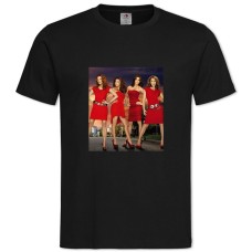 Футболка с принтом Отчаянные Домохозяйки Персонажи - 2XL черная