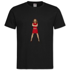 Футболка з принтом Відчайдушні Домогосподарки Брі Ван Де Камф Принт - 2XL чорна