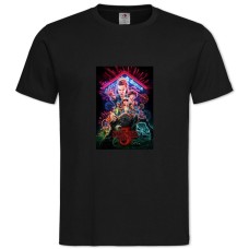 TStranger Things Theme -shirt with Print Stranger Things Theme - 2XL black
