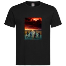 TStranger Things Universe -shirt with Print Stranger Things Universe - 2XL black