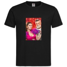 Футболка з принтом Папік Єлизавети І Олександр Миколайович Меркулов - 2XL чорна