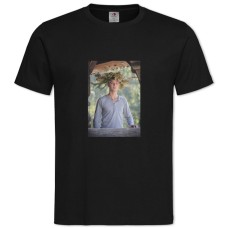 Футболка с принтом Последний Москаль Валера - 2XL черная