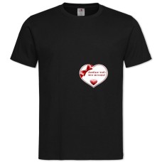 TValentine's Day Love You My Lovely -shirt with Print Valentine's Day Love You My Lovely - 2XL black