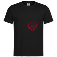 TValentine's Day Love Of My Life -shirt with Print Valentine's Day Love Of My Life - 2XL black
