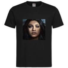 TThe Witcher Yennefer Of Vengerberg 2 -shirt with Print The Witcher Yennefer Of Vengerberg 2 - 2XL black