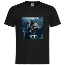 TThe 100 Heroes Print -shirt with Print The 100 Heroes Print - 2XL black