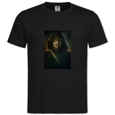 TArrow Print Main Hero -shirt with Print Arrow Print Main Hero - 2XL black