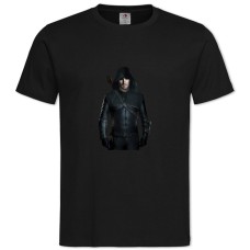 TArrow Print Main Hero Theme -shirt with Print Arrow Print Main Hero Theme - 2XL black