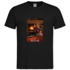 TWilfred Main Theme -shirt with Print Wilfred Main Theme - 2XL black