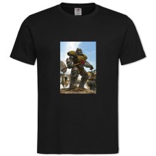 Футболка с принтом Фоллаут Большое Создание - 2XL черная