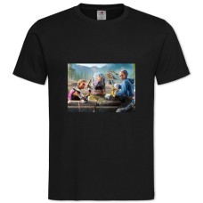 Футболка с принтом Фар Край Девушки - 2XL черная