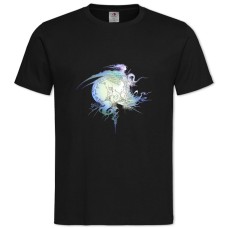 Футболка с принтом Файнл Фентези Красивый Принт - 2XL черная