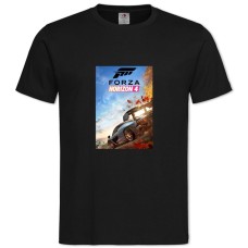 Футболка с принтом Форза Хорайзн Издание - 2XL черная