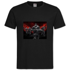 Футболка с принтом Джиарс Оф Вар Принт - 2XL черная